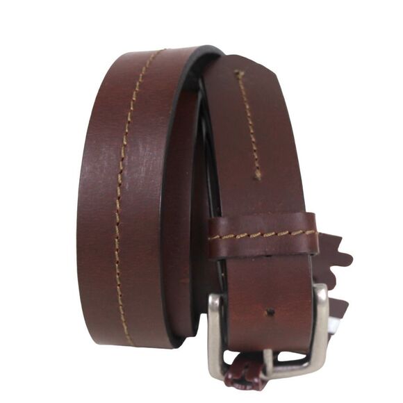 NWT Route 66 BROWN GENUINE LEATHER 1 1/4"Wd CASUAL DRESS MEN'S BELT Sz 46 (74A - Picture 7 of 14